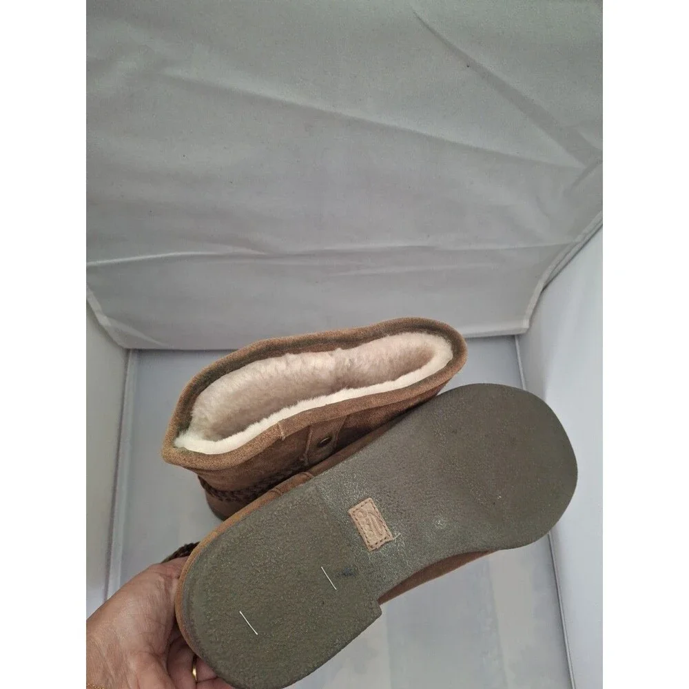 ABEO BLAINE Orthotic Women's Tan Boots Size 9 ( 842) !NEW